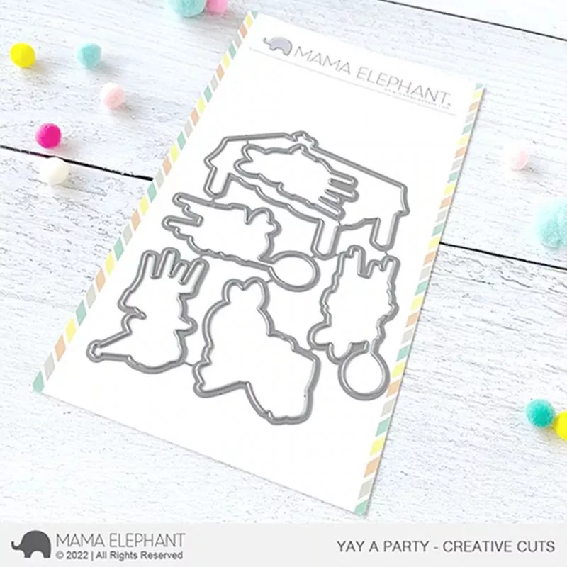 Yay A Party Stanzen Creative Cuts Mama Elephant
