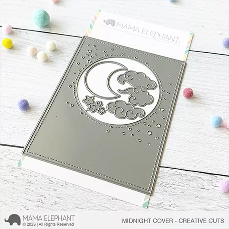 Midnight Cover Stanzen Creative Cuts Mama Elephant