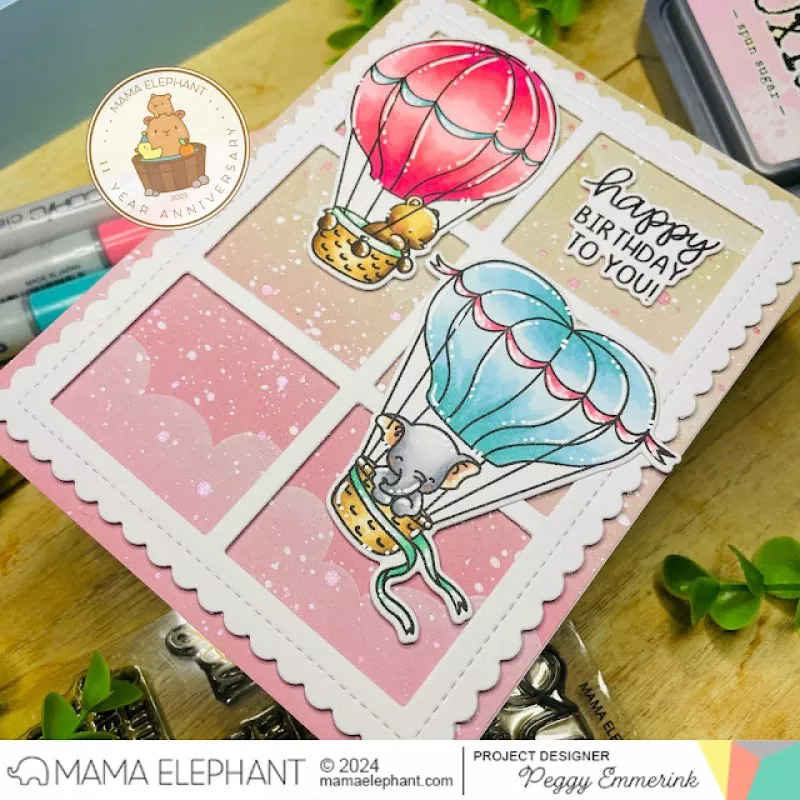 Celebrating You Clear Stamps Stempel Mama Elephant 2