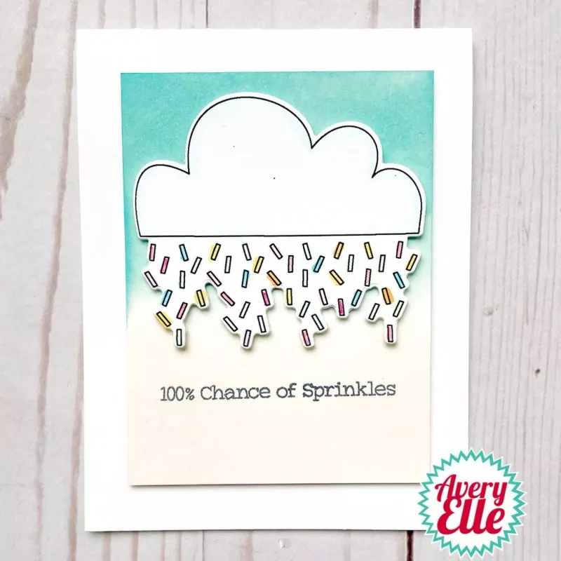 Chance Of Sprinkles avery elle clear stamps 1
