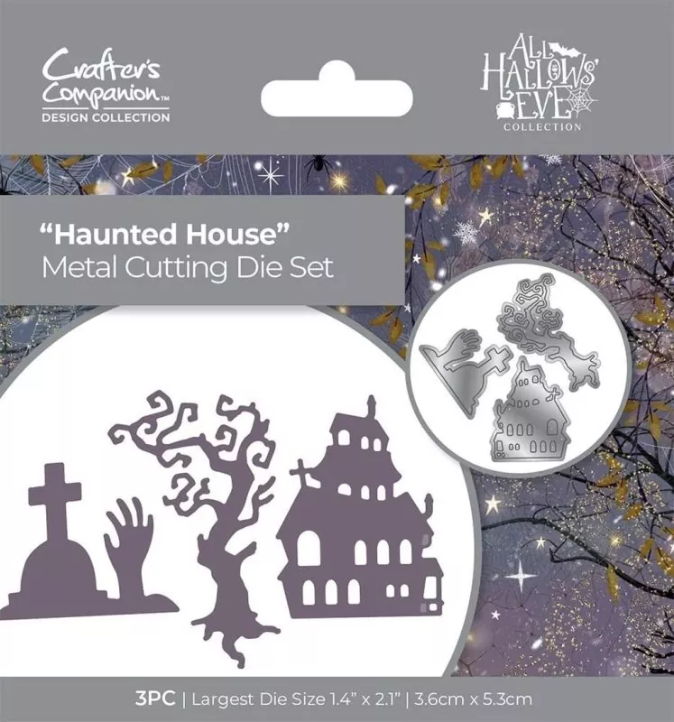 Haunted House stanzset All Hallows Eve crafters companion
