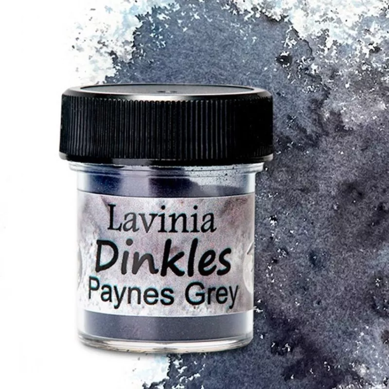 Dinkles Ink Powder Paynes Grey Lavinia
