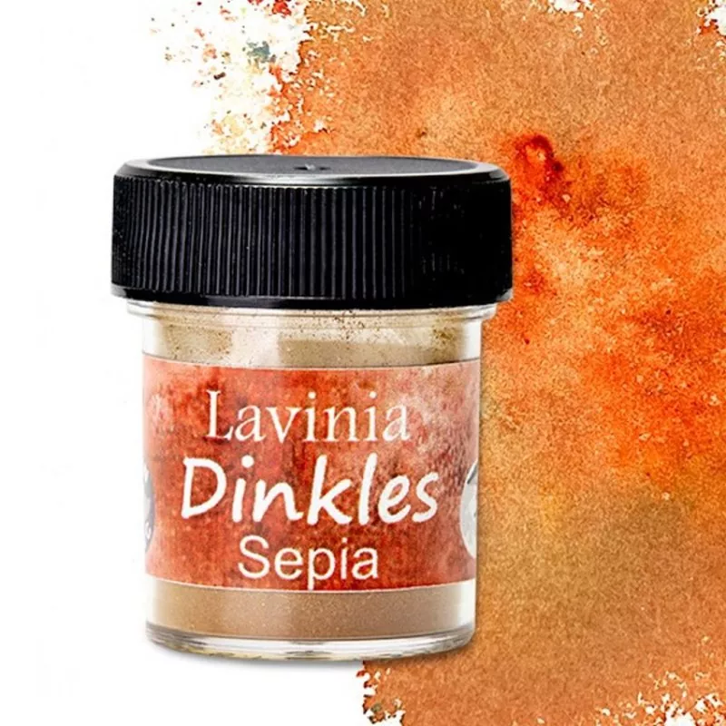 Dinkles Ink Powder Sepia Lavinia