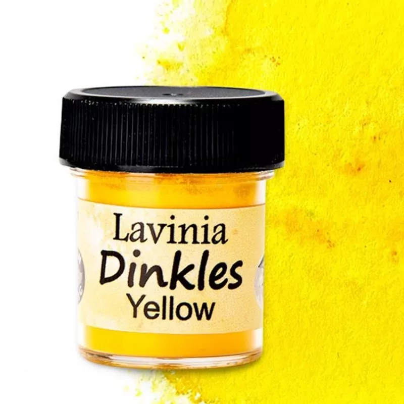 Dinkles Ink Powder Yellow Lavinia