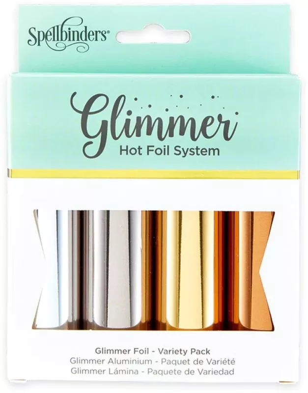 Spellbinders Glimmer Hot Foil Variety Pack Essential Metallics