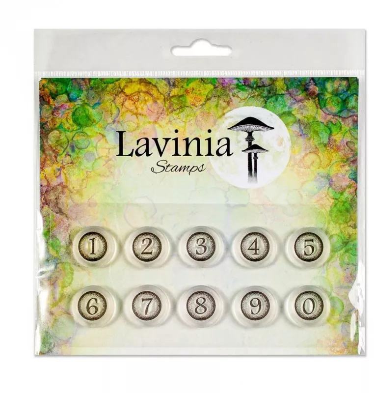 Numbers Lavinia Clear Stamps