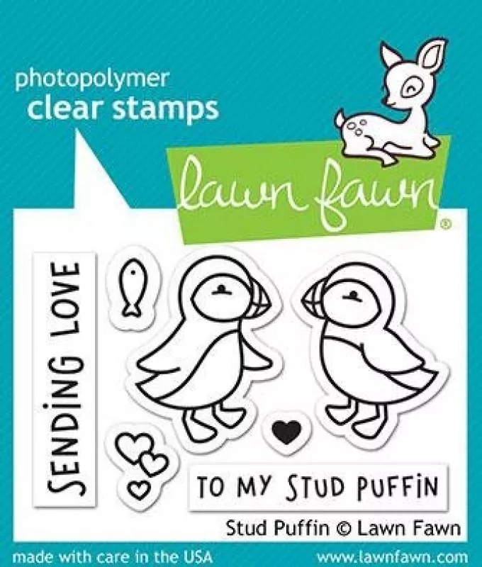 LF2169 StudPuffin clear stamps