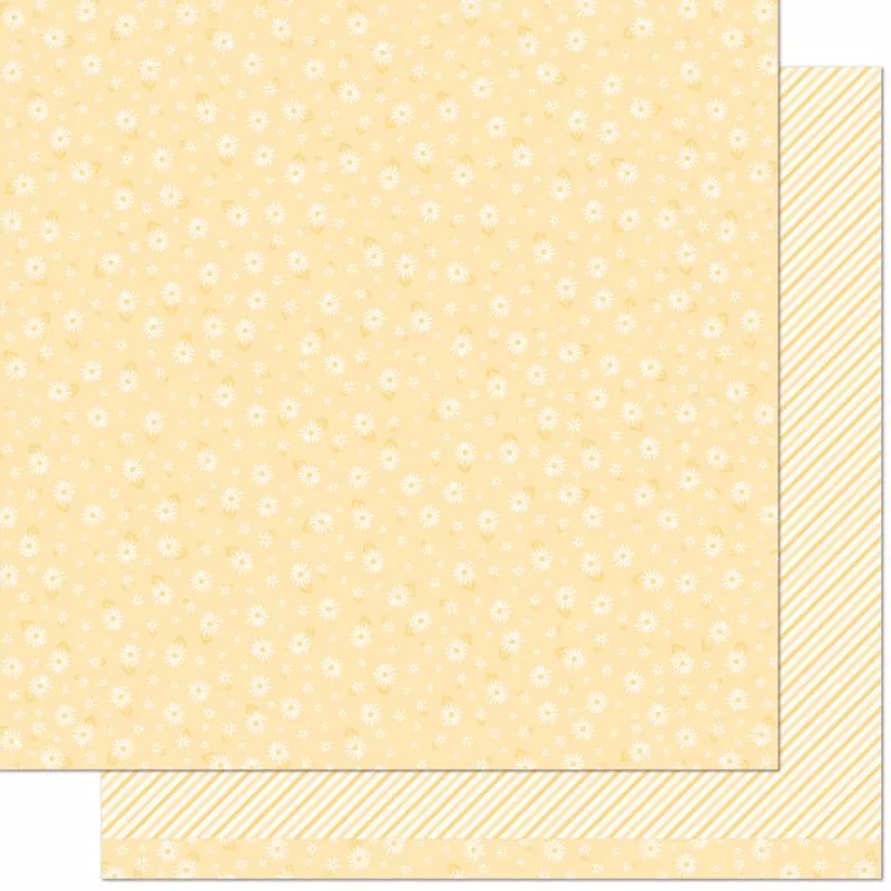 Flower Market Buttercup lawn fawn scrapbooking papier