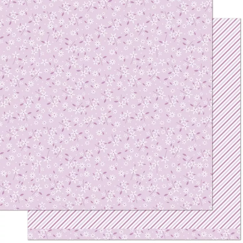 Flower Market Lupine lawn fawn scrapbooking papier