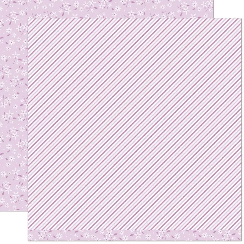 Flower Market Lupine lawn fawn scrapbooking papier 1