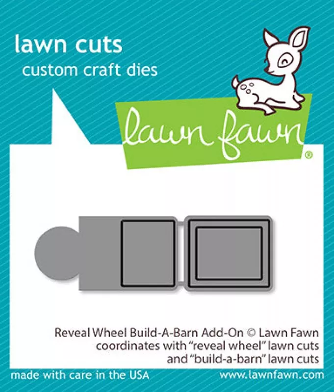 Reveal Wheel Build-a-Barn Add-On Stanzen Lawn Fawn