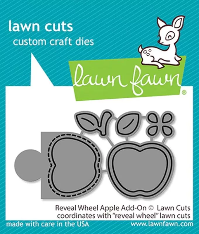 Reveal Wheel Apple Add-On Stanzen Lawn Fawn