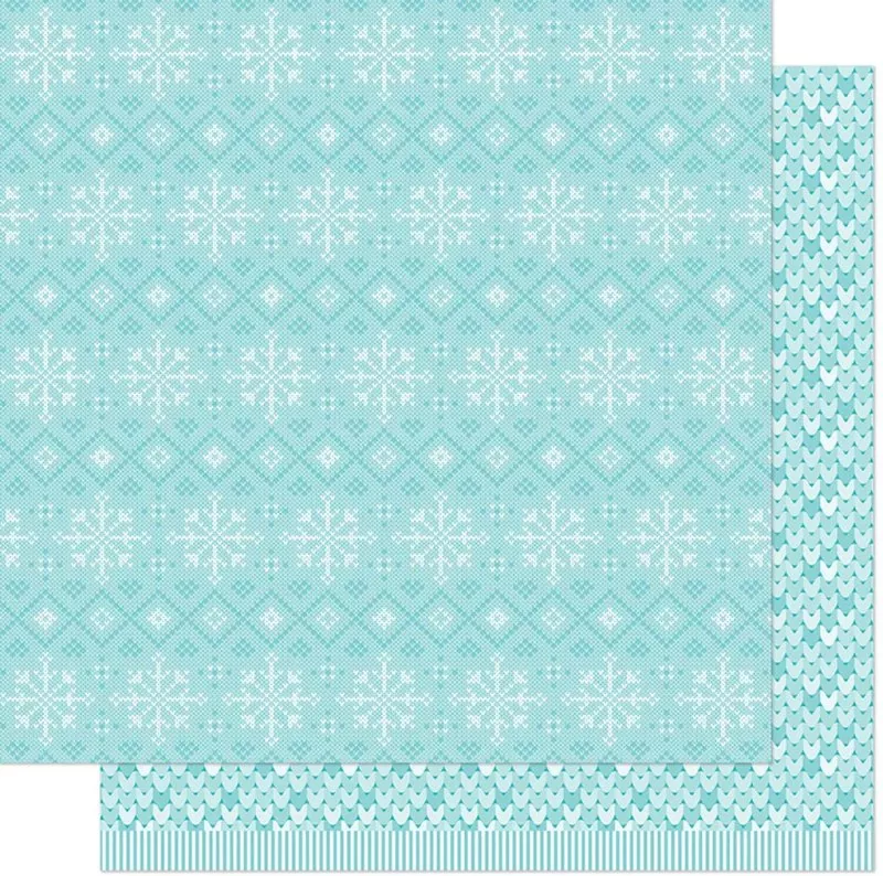 Knit Picky Winter Petite Paper Pack 6x6 Lawn Fawn 7