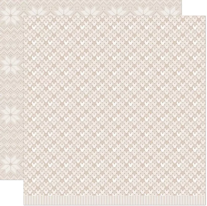 Knit Picky Winter Petite Paper Pack 6x6 Lawn Fawn 12
