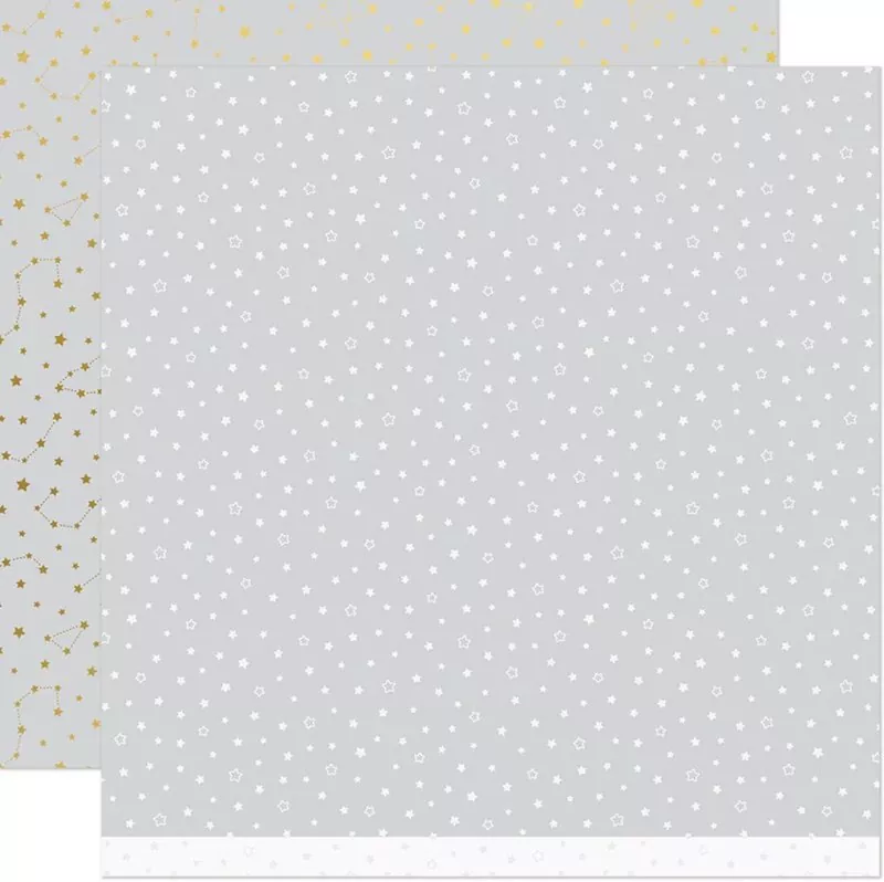 Let It Shine Starry Skies Twinkling Grey lawn fawn scrapbooking papier 1