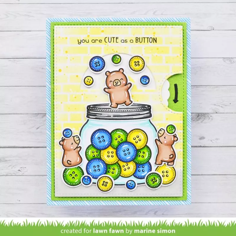 How You Bean? Buttons Add-On Stanzen Lawn Fawn 2