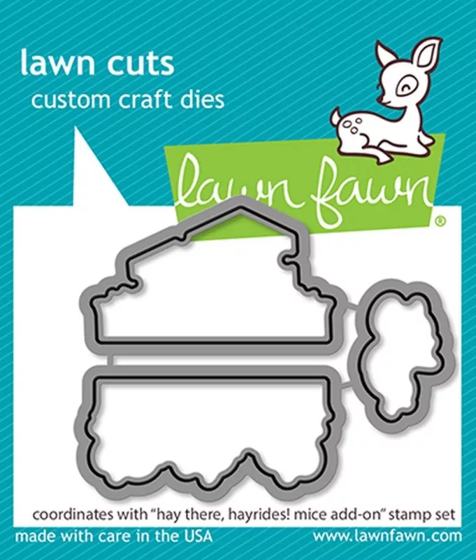 Hay There, Hayrides! Mice Add-On Stanzen Lawn Fawn