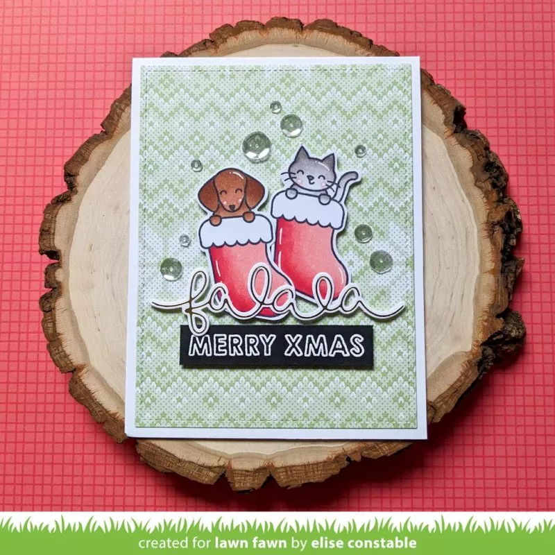 Pawsitive Christmas Stempel Lawn Fawn 3