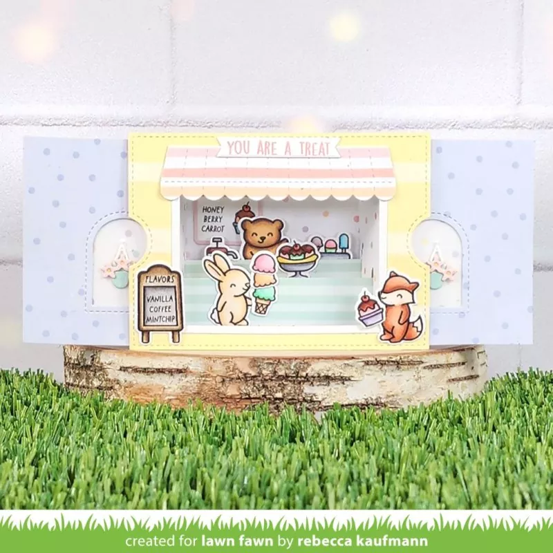 Ta-Da! Diorama! Shop Add-On Stanzen Lawn Fawn 2