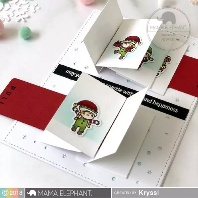 LITTLE ELF AGENDA clear stamps mama elephant 1