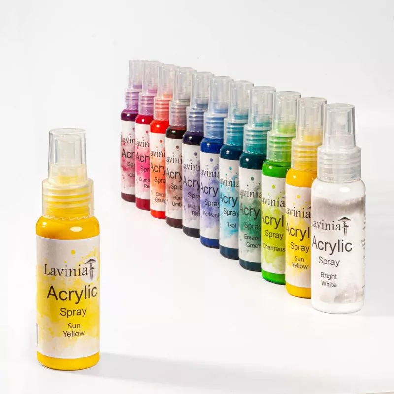 Acrylic Sprays Sun Yellow Lavinia