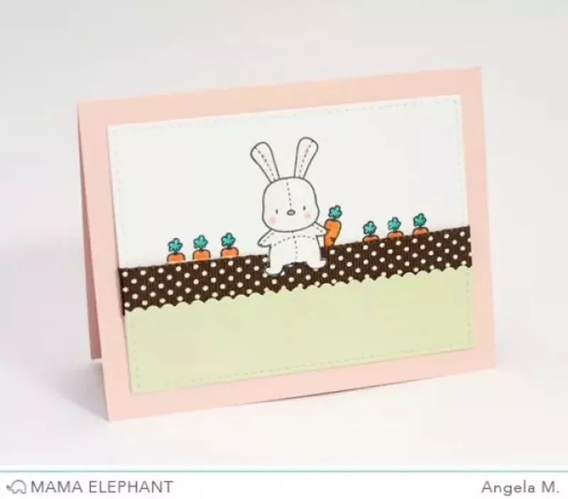 Honey Bunny Mama Elephant Stamp & Die Bundle 2