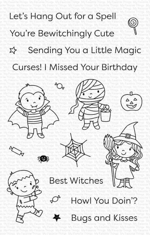 Boo Crew Clear Stamps My Favorite Things
