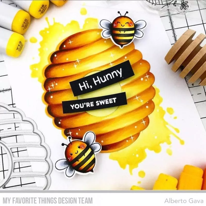 Honey Bees Stempel My Favorite Things Projekt 1