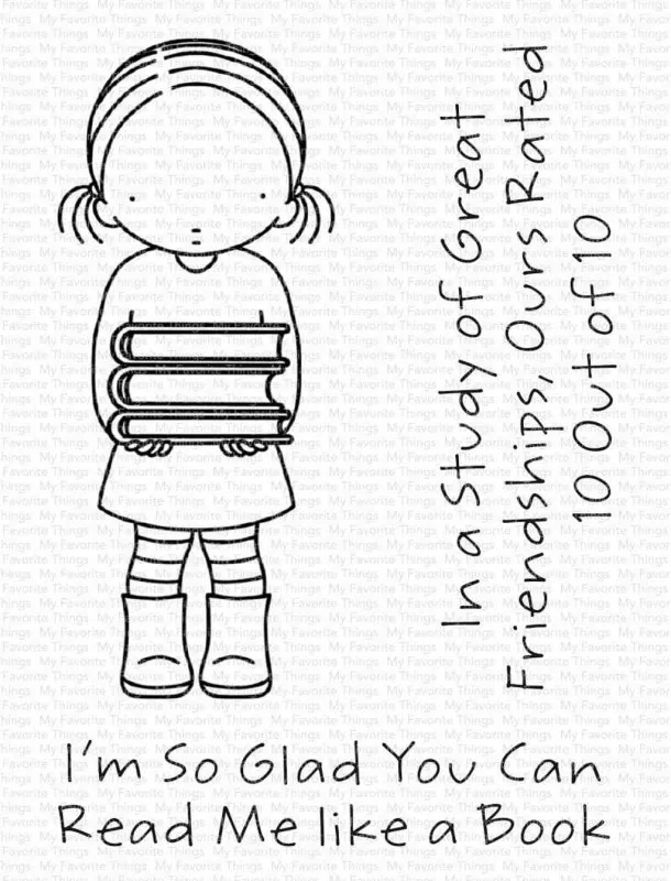 Read Me like a Book clear stamps My Favorite Things