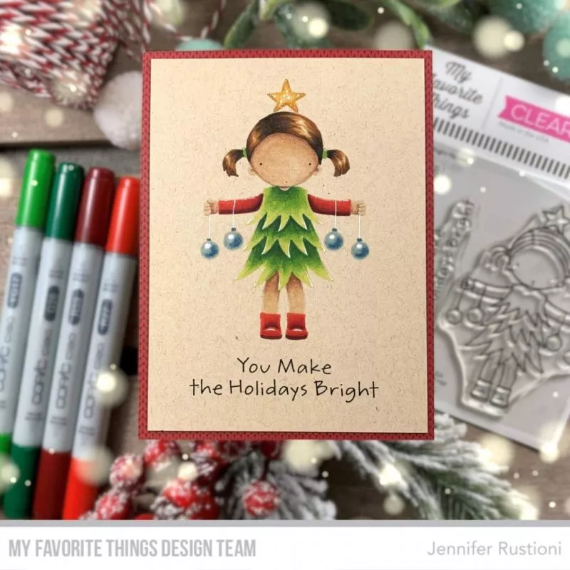 Bright Holidays clear stamps Stempel My Favorite Things 1