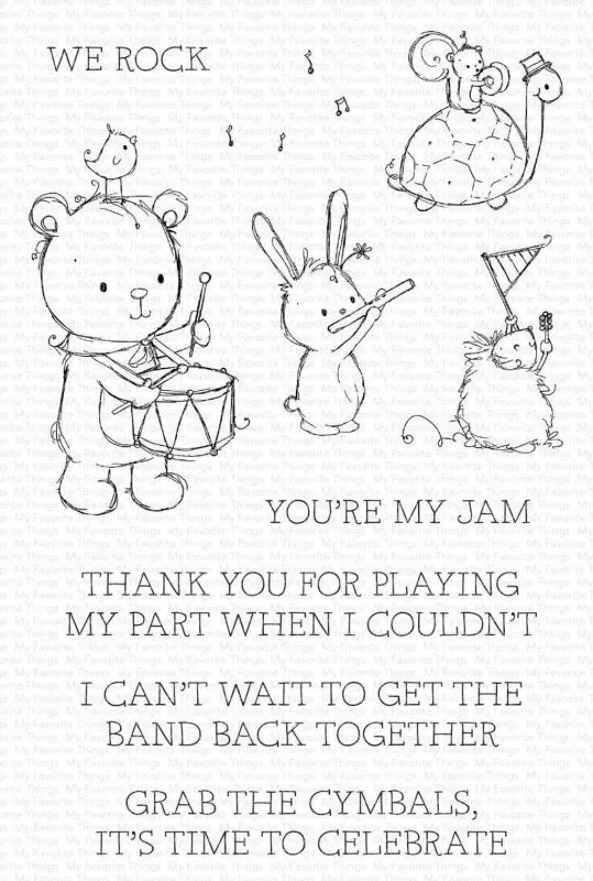 You're My Jam Clear Stamps My Favorite Things Rachelle Anne Miller