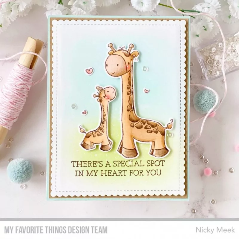 Special Spot in My Heart Clear Stamps My Favorite Things Rachel Anne Miller 2