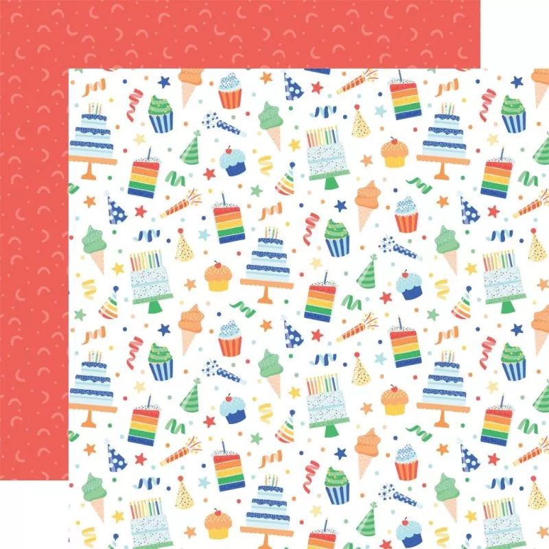 echo park Make A Wish Birthday Boy 6x6 inch paper pad 1