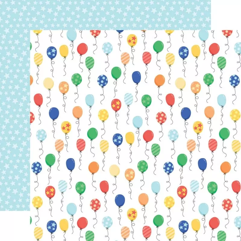 echo park Make A Wish Birthday Boy 6x6 inch paper pad 3