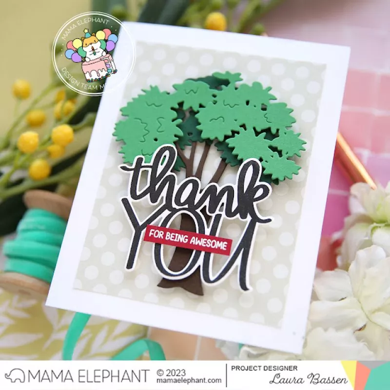 Thank You (Love You) Clear Stamps Mama Elephant