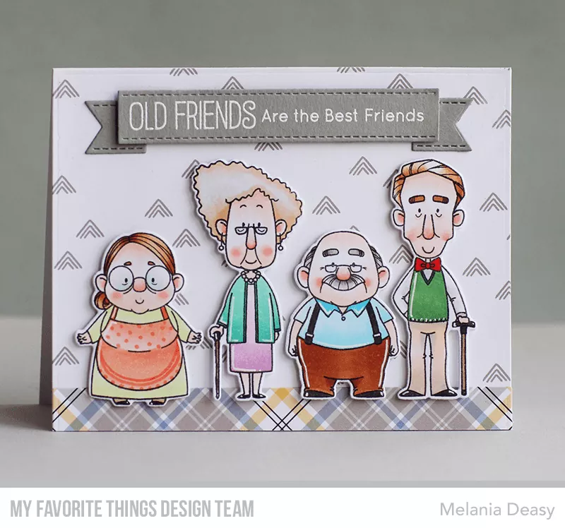 Old Friends Clear Stamps My Favorite Things 1