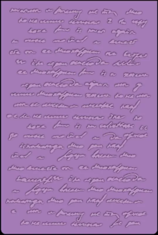 Hydrangea Handwritten Letter 2D prägeschablone crafters companion 1