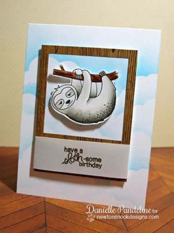 NND150601 InSlowMotion Clear stamps Newtons Nook Stempel project3