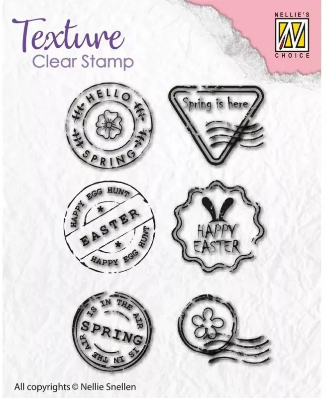 nellie's choice clear stamp Postal Marks