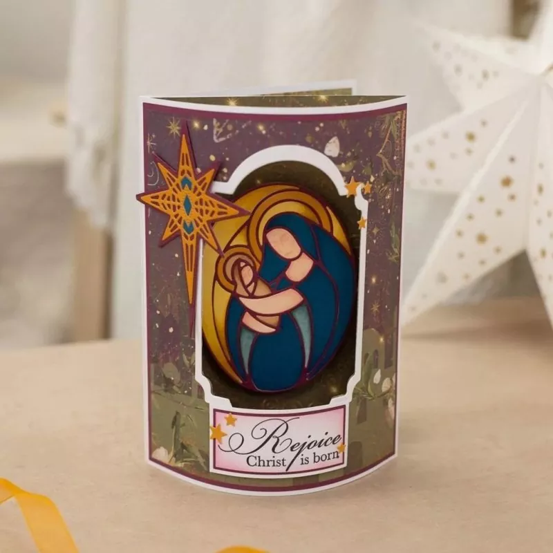 O' Holy Night - Good Tidings stempel set crafters companion 3