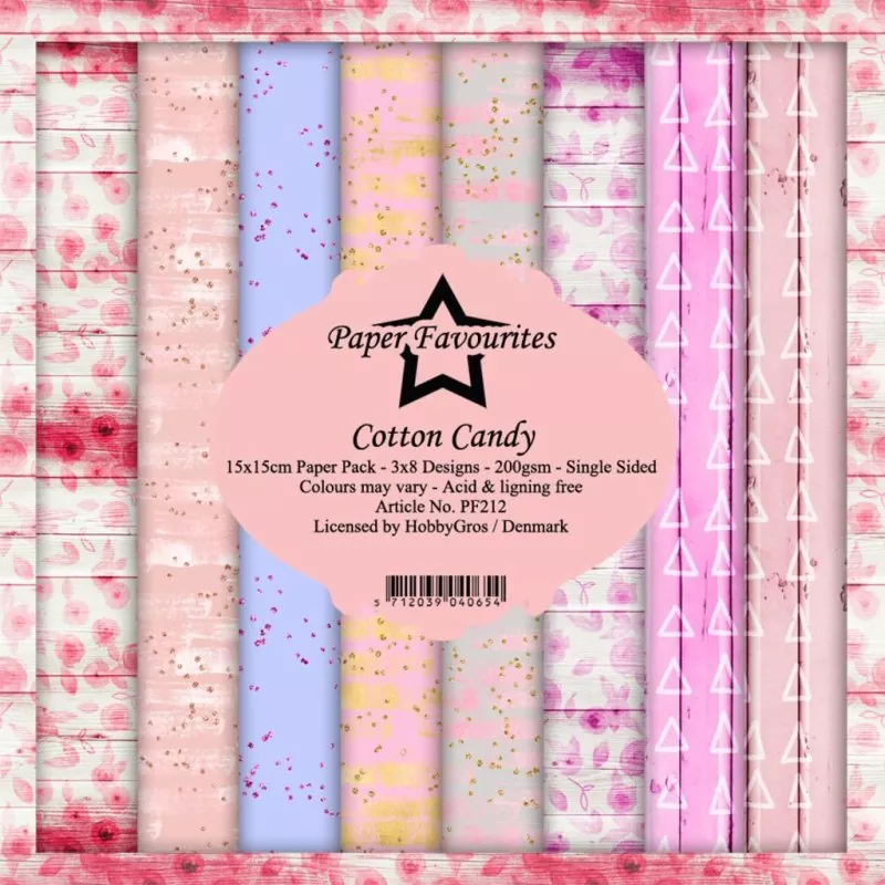 Cotton Candy 6"x6" Paper Pack Paper Favourites