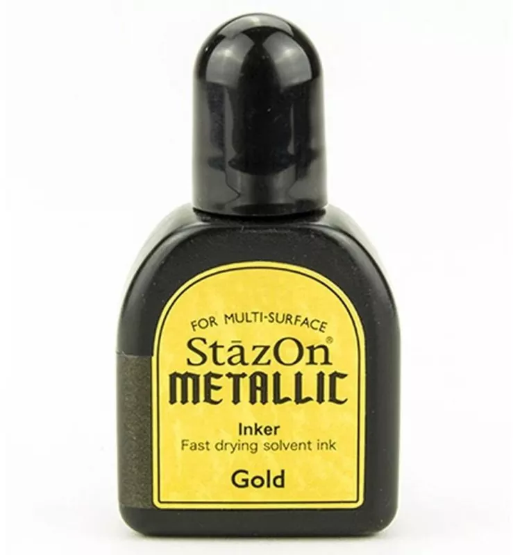 StazOn Metallic Inker Gold Tsukineko