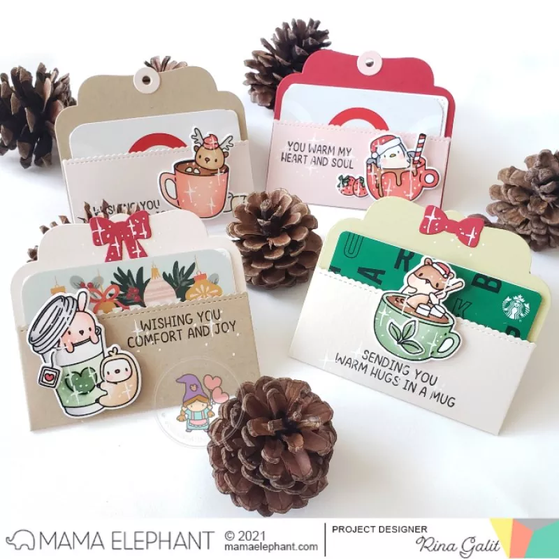 Hot Cocoa Clear Stamps Mama Elephant 1