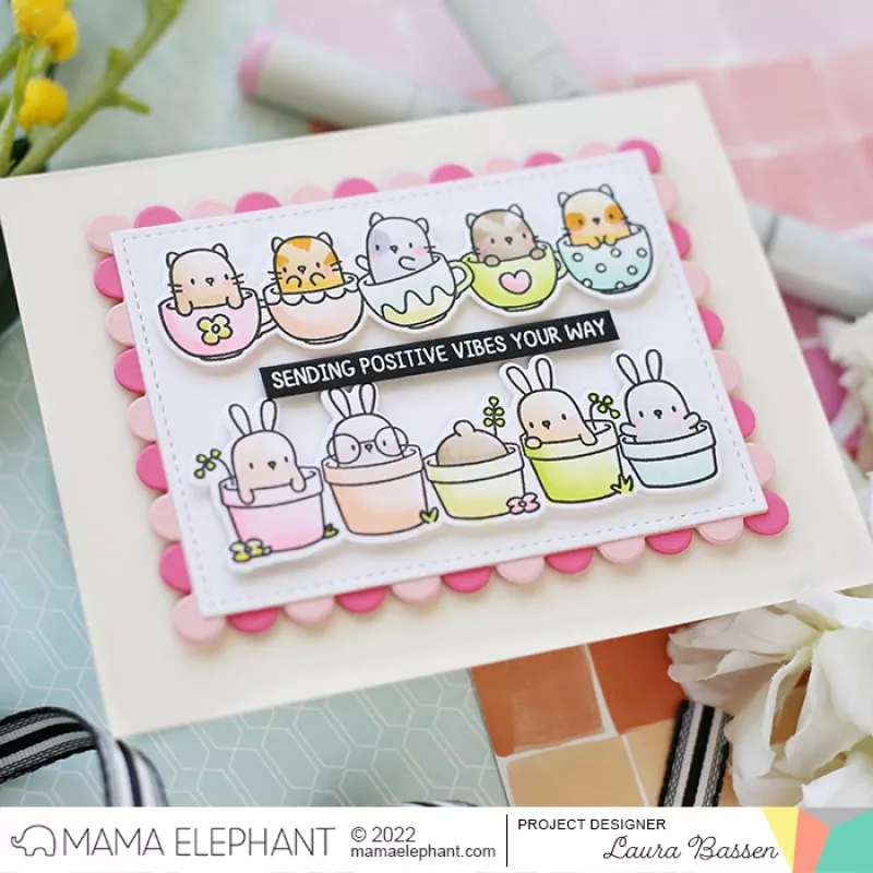 Little Line Agenda Clear Stamps Mama Elephant 1