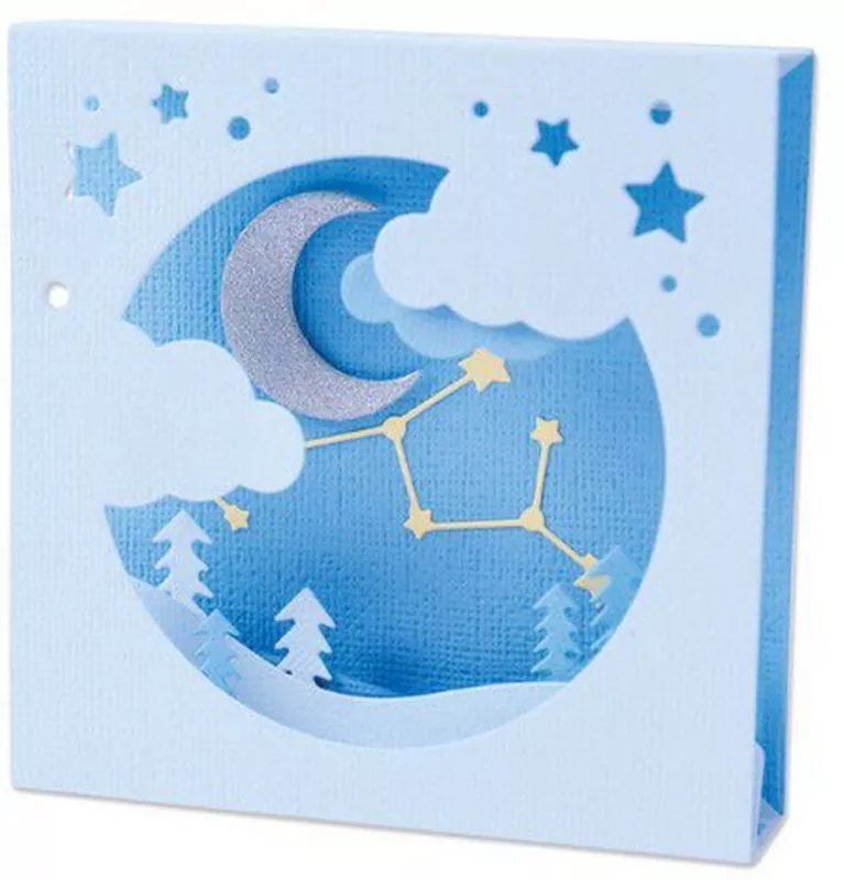 Celestial Box Card Thinlits Stanzen von Olivia Rose Sizzix