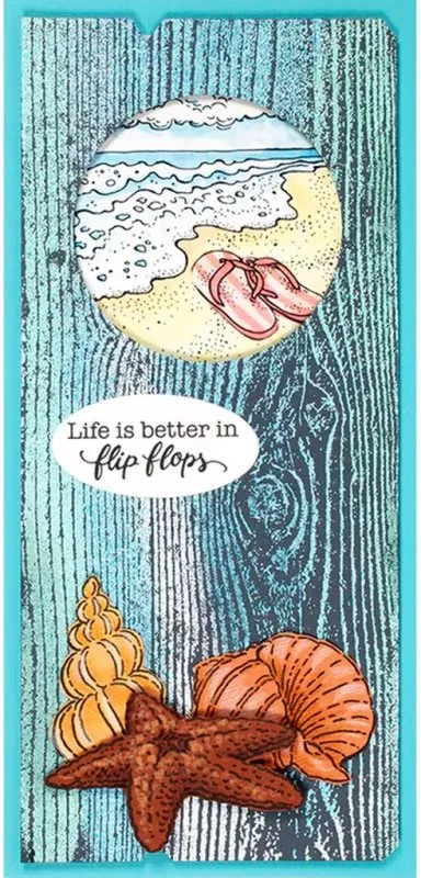 Ocean Frames stampendous clear stamps 1