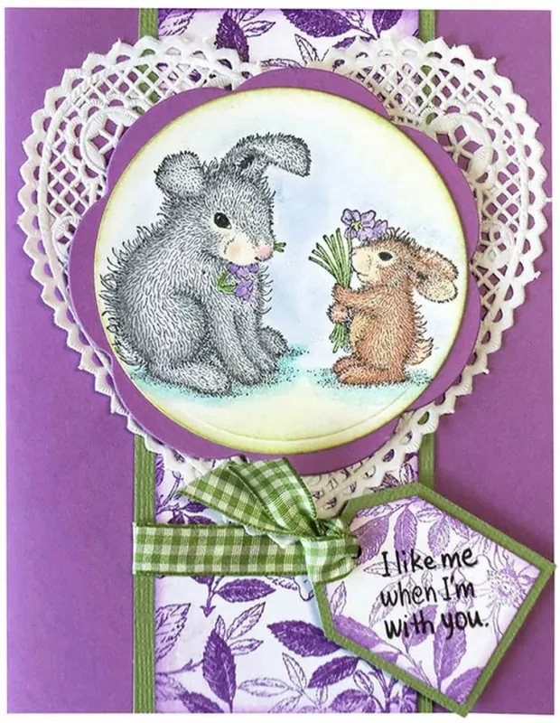 Hoppy Moments stampendous clear stamps 1
