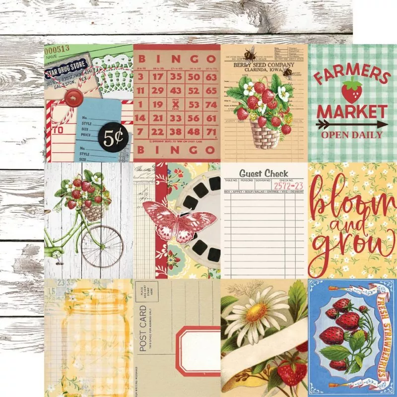 Simple Stories Simple Vintage Berry Fields 12x12 inch collection kit 6