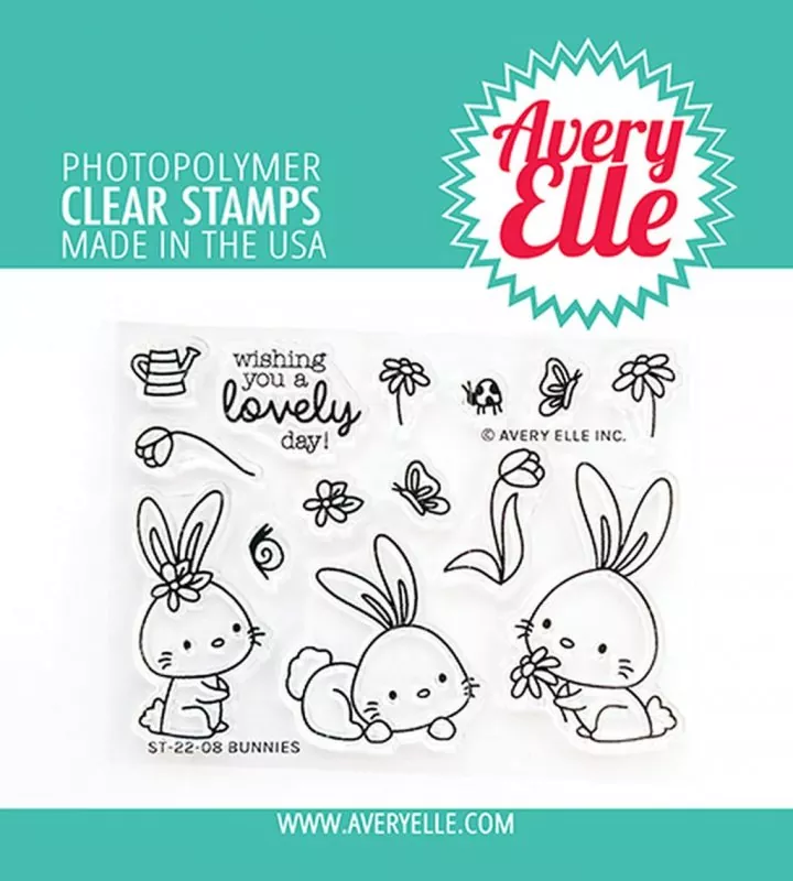 Bunnies avery elle clear stamps