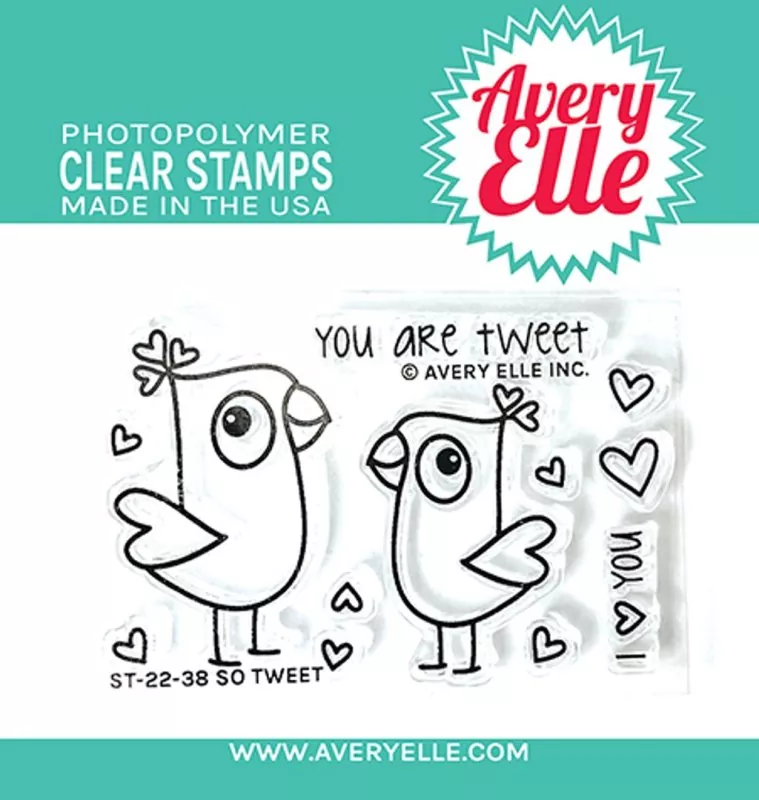 So Tweet avery elle clear stamps